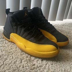 Jordan 12 University Gold & Black Size 10 