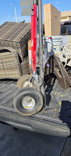 Heavy Duty Hand Truck Dolly with Pneumatic Wheels