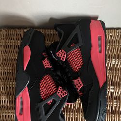 Size 8- Thunder Red Jordan 4 (No Box) - Have Receipt