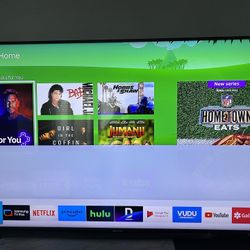 Samsung 65” 4K Smart TV (UN65NU7100) + Wall Mount + Remote – Excellent Condition