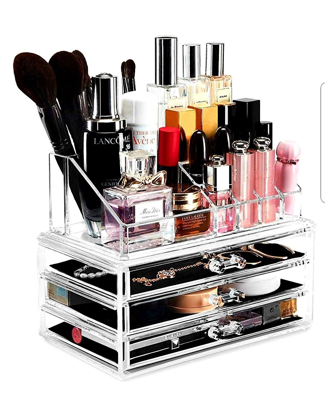 Acrylic Makeup Organizer Drawers