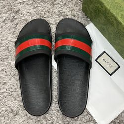 Gucci slides size 10us 44eur 