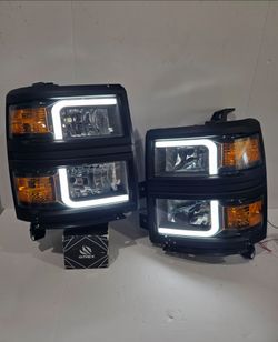 Chevy Silverado 2014-2015 Headlights