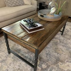 Rustic Barn Wood Coffee Table