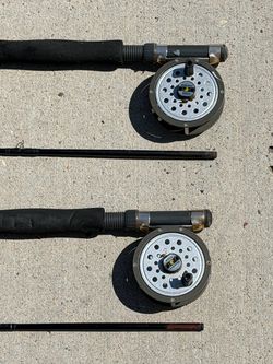 Fly rods/ reels x2