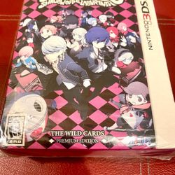 Persona Q: Shadow of the Labyrinth - The Wild Cards Premium Edition  Sealed (3DS)
