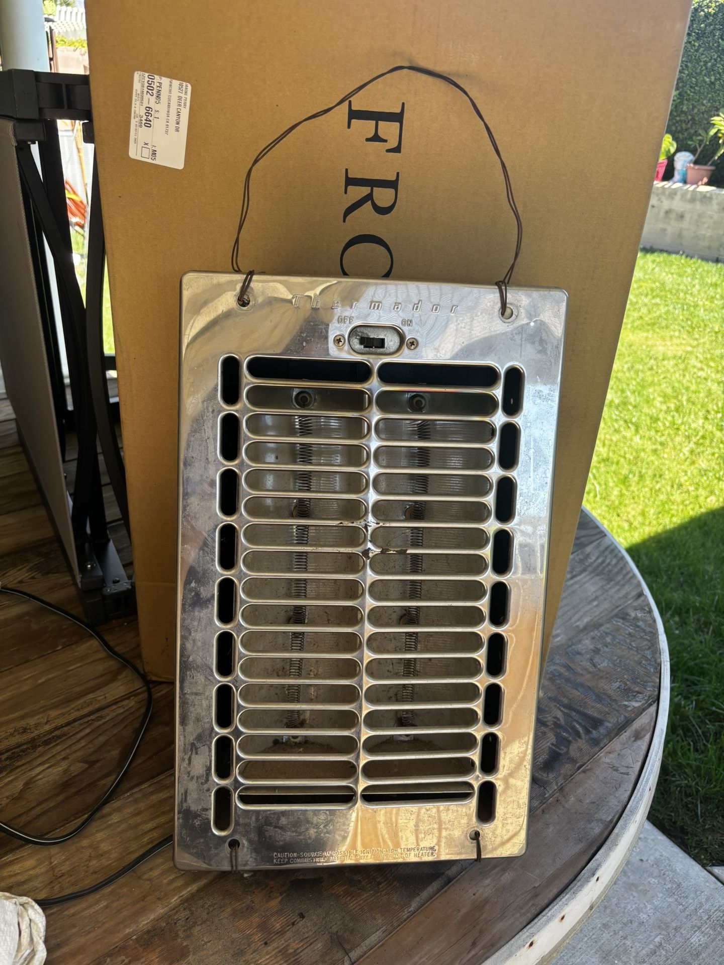 Thermador Wall Heater 
