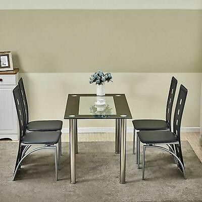 Modern 5-piece Table Chairs Set