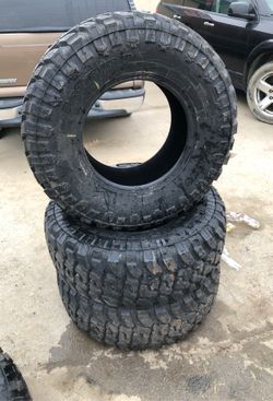 New MT tires off road