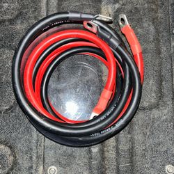 6’  2 AWG Inverter Cable Set NEW! 