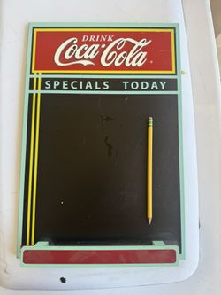 Coca Cola Chalkboard