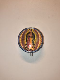 Virgencita pill case