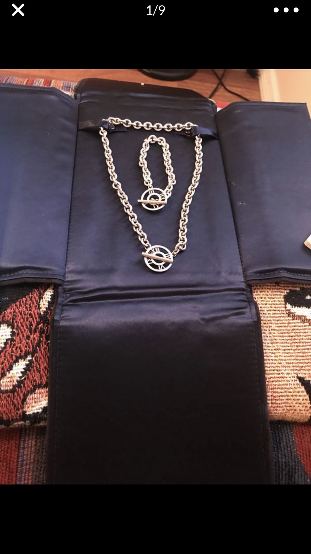 Tiffany & Co Atlas Toggle bracelet & necklace