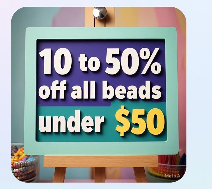 Bead & Accessories Sale!!!