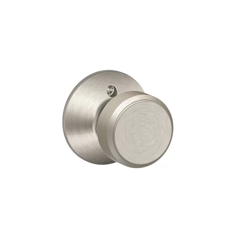 Our price: $12 EACH + Sales tax. {TWO} Bowery single dummy door knobs. Finish: satin nickel. Overall: 4” H x 3.6” W x 2.8”. MSRP: $26 EACH