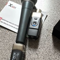 SHURE AND X VIVE WIRELESS LIKE NEW 