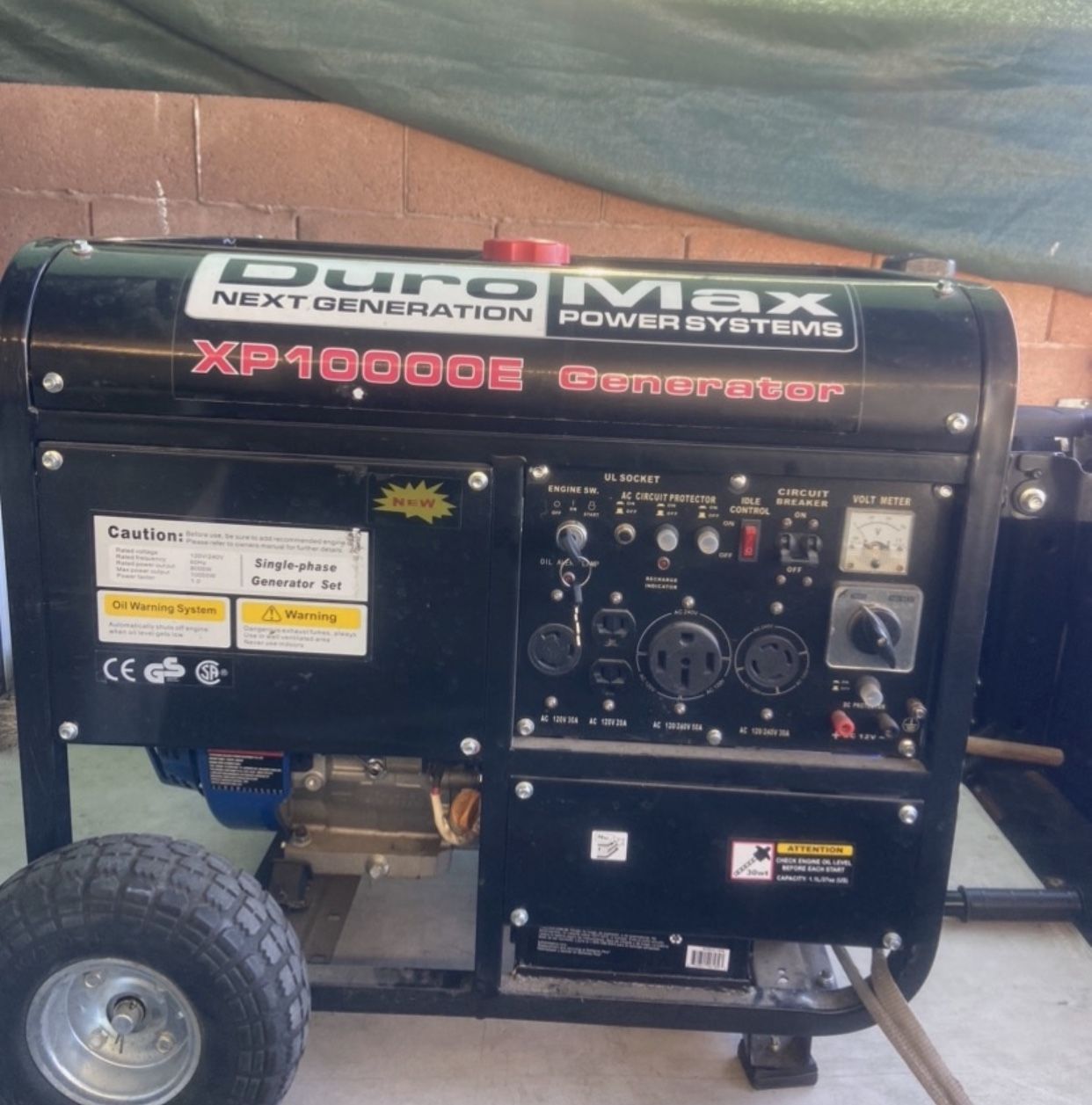 DuroMax XP10000E Generator