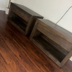 🔥 High-End Nightstands – Set of 2 (Four Hands Warby Collection)  NEED GONE 🔥