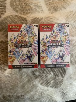 Pokémon Prismatic Evolution booster bundles