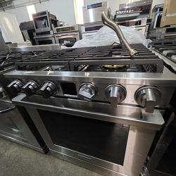 30" DACOR DUAL FUEL RANGE STAINLESS STEEL