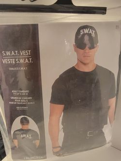 S.W.A.T. Vest Costume designed to fit up to a size 44