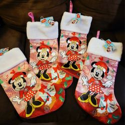 DISNEY MINNIE MOUSE CHRISTMAS 🎄 STOCKINGS 