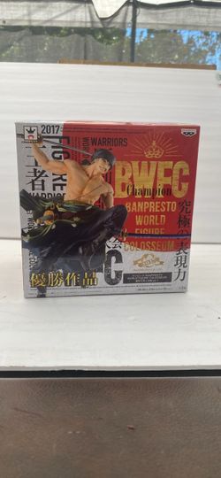 Banpresto World Figure Colosseum (BWFC) Vol. 1 Roronoa Zoro action figure.
