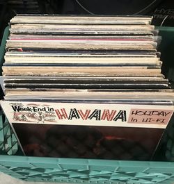 60 Vintage Random Vinyl Records