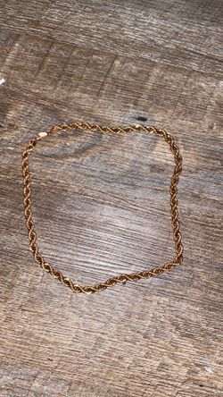 12k gold chain