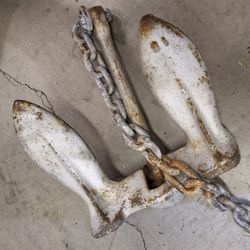 Anchor 15Lb With Line For Boat