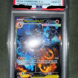 Phantasmal Flames Charizard SIR PSA10