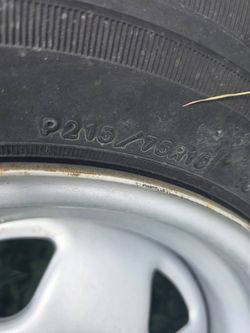 215/75/15 Tires. (2) jeep