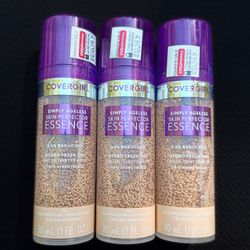 (3x) NEW - Covergirl Simply Ageless Skin Perfector Essence, Light-Medium #30
