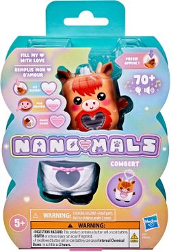 Hasbro Nano-Mals Cowbert the Highland Cow Electronic Fidget Pet