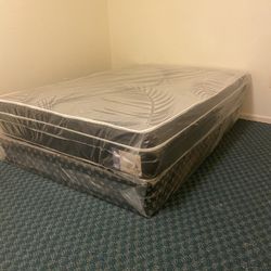 Queen Mattress Come With Free Box Spring - Free Delivery 🚚 Today To Reasonable Distance