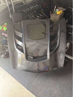 carbon fiber c7 hood