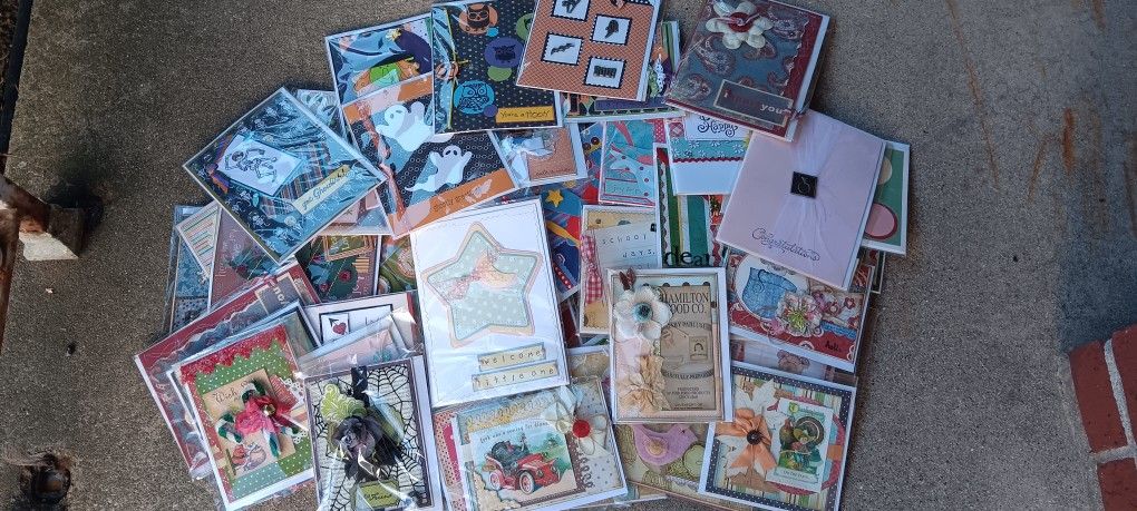 50 Handmade Greeting Cards