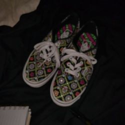 Vans Women's 5.5 Authentic Dia Muertos