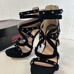 Size 7 Heels Open Toe Platform Dressy High Heels 👠 Zapatillas Talla 7 