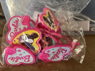 Barbie Rings/cupcake Toppers