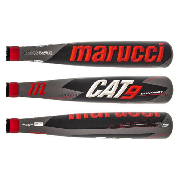 Marucci CAT9 Connect -3 BBCOR Metal Baseball Bat, 2 5/8" Barrel

32/29
