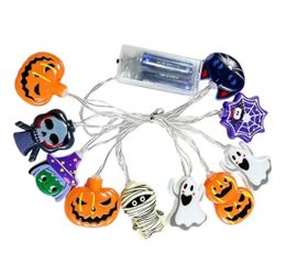 Halloween Lights, 3M 20 Led 118 Inch Halloween Lights, Battery Operated Fairy Lights, Halloween Pumpkin Decorations, Halloween Decorations, Portable H