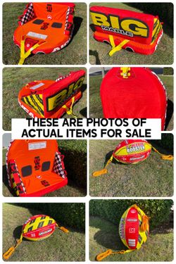 Airhead BIG Mabel Boat Towable & Sportstuff Booster ball