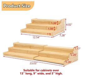 Expandable Bamboo Can Rack
