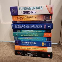 Nursing And Anatomy Text Books