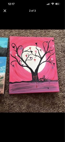 Original Acrylic Canvas Paintings