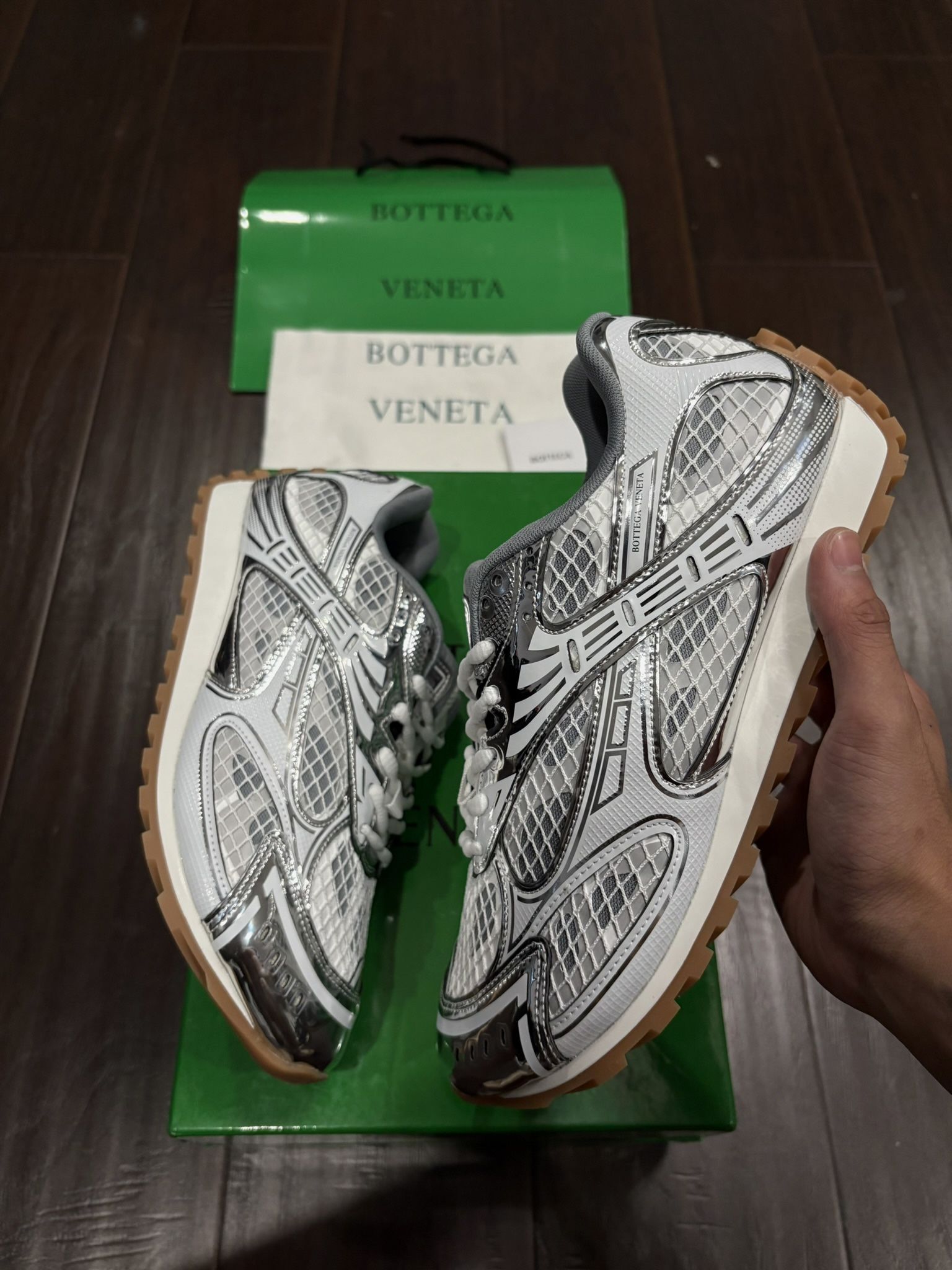 Bottega Orbit “silver”