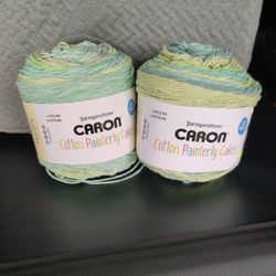 Yarnsprations Caron Cotton Painterly Cakes Yarn 🧶