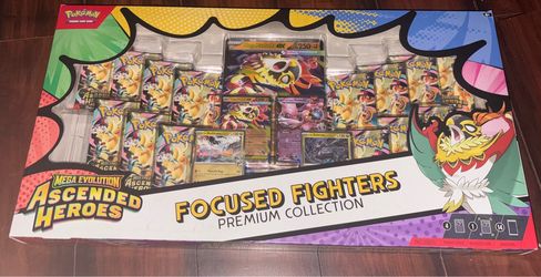 Pokemon Ascended Heroes focused fighters box