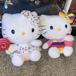 Hello Kitty Lot Of 2 Plush